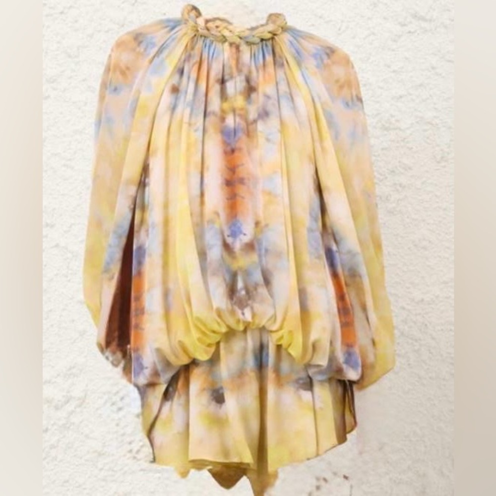 Zimmermann Alchemy Twist Blouse + Shorts sz1
